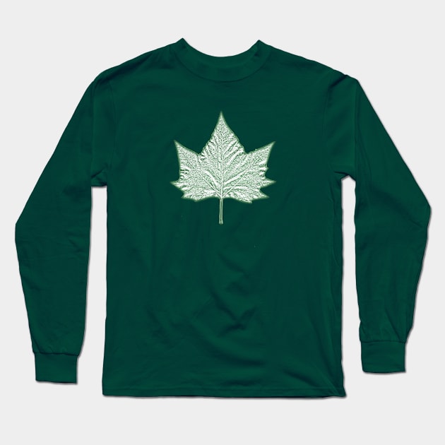 Sycamore Leaf Long Sleeve T-Shirt by Brianers